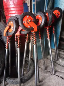 Terlaris Roda Belakang/Gletrek 6inchi Fullshet Klem Dan ASnya