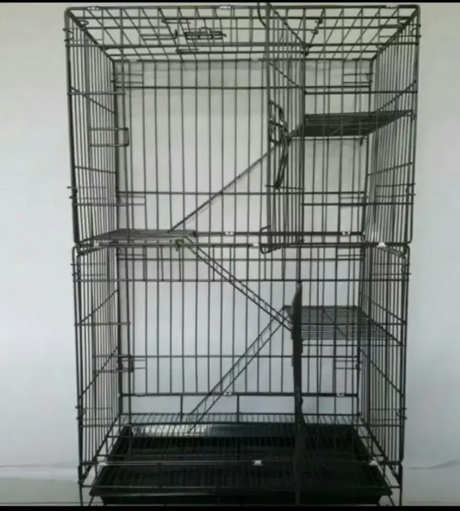 Kandang lipat 3 tingkat