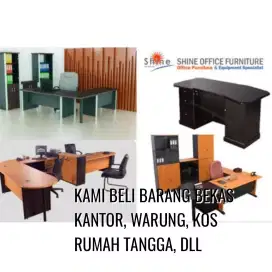 Kami tampung barang kantor, kursi, meja, mesin kantor anda