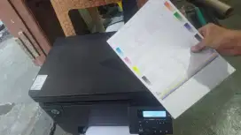 Printer Hp LaserJet Color Warna M176n Print Foto Copy Scan Hasil Jos