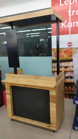 Booth jualan minuman/makanan