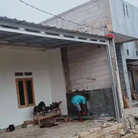 Kanopi, atap, pintu lipat, pagar tralis, plafon, renovasi dll