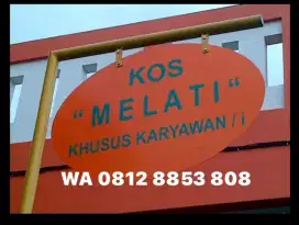 KOS MELATI  750 rb sendiri,bisa BERDUA+100rb nyaman  economies