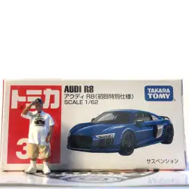 Diecast Tomica Takara Tomy Audi R8 Special First Edition Free Akrilik