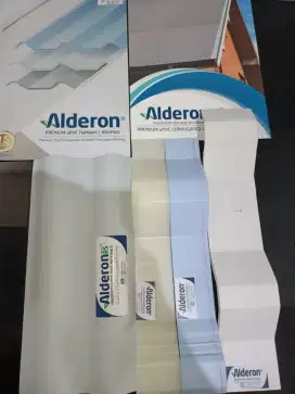 Ganti atap dengan atap alderon anti bocor anti penyek anti pecah t