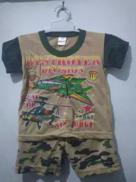 Pakaian stelan anak untuk 1 tahun sampai 2 tahun
