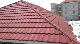 Pasang Baja ringan & renovasi rumah atap spandek pasir
