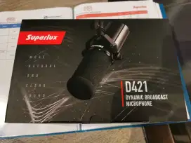 Broadcast Microphone Superlux D421