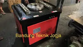 Steel Bar Bending Mesin Tekuk Besi Beton Pipa Pejal Baja Bend Listrik