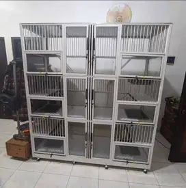 kandang kucing 6 pintu