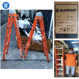 BLACKFOOT Tangga Multi 3.47 M Tangga Lipat Multifungsi Alumunium