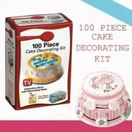 100 Piece Cake Decorating Kit As seen TV / Alat penghias Kue
