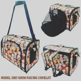 Tas  kucing  ransel jumbo tenda