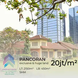DIJUAL RUMAH DENGAN TANAH 2000m² DI PANCORAN JAKSEL