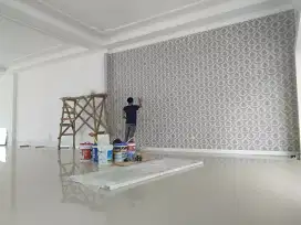 Jual wallpaper dinding dan terima jasa pasang wallpaper