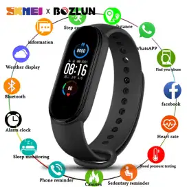 SKMEI Smartwatch Sport Waterproof Heart Rate Blood Pressure Oxygen