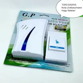 Bell Rumah Wireless Door Wireles Bell Home Bell GP Tanpa Kabel