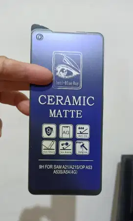 TG Matte Ceramic Samsung A21, A21S, Oppo A53 A53S,A54 4G