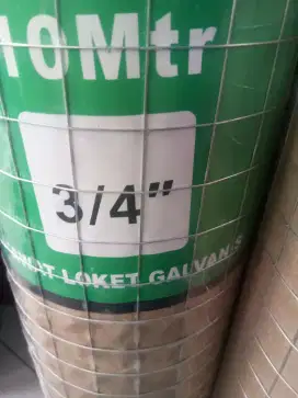 Kawat loket galvanis lobang 2cm