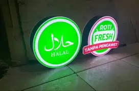 (Bayar Nanti) Jasa Pembuatan Neon Box Lengkap