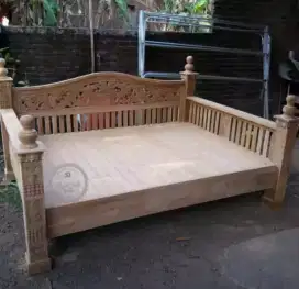 bangku rahwana#bale bale rahwana#daybed jati#mebel jepara