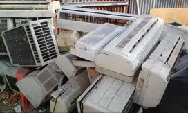DI BELI  MESIN2, BESI, AC  dll, rusak/rosok, ac sesuai ukuran pk