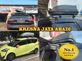 ROOF BOX ROOFBOX UNTUK SEMUA MOBIL FREE KACA FILM FULL KAPASITAS BESAR