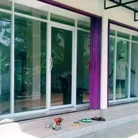 Kusen alluminium dan partisi kaca berkualitas