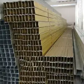 Hollow galvalum 2x4 4x4 limited edition gold tinted