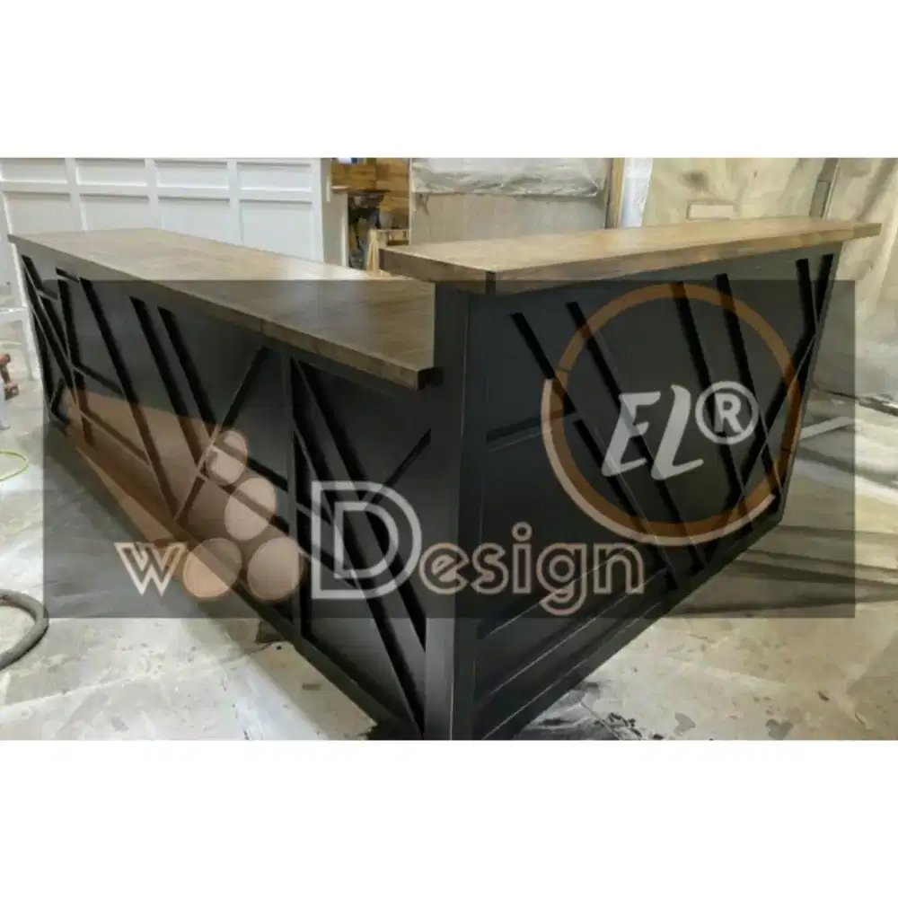 Meja Bar Classic Concept Cafe Coffee Shop Project