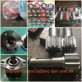 Ready spare part crane  tadano dan unic dll