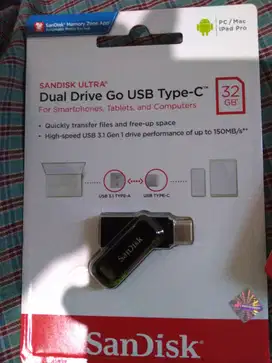 otg type-c 32gb original sandisk