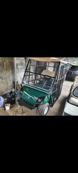 Menjual mobil golf cart