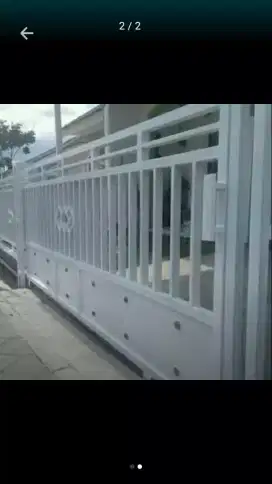 Pintu pagar dorong, pagar lipat, dan pagar lain nya