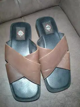 Sandal pria 46 45 siap pakai nego cod rungkut gpl gan