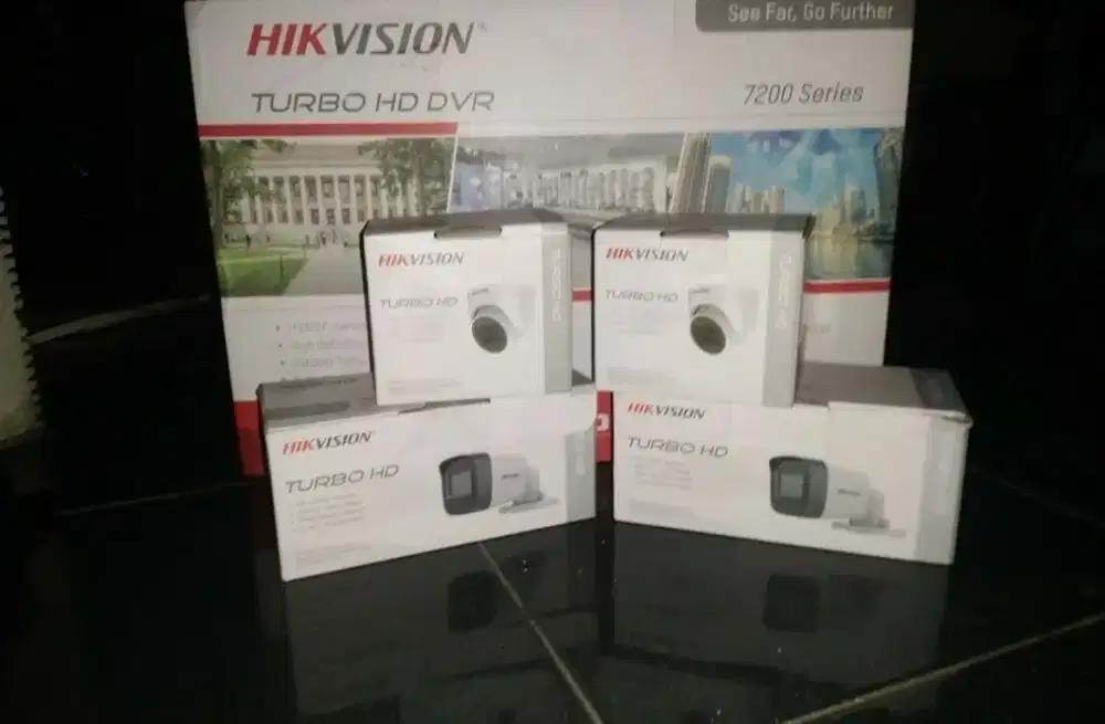 Paket Cctv 2Mp HIKVISION 4 kamera bergaransi