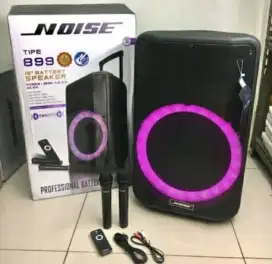 Speaker karaoke portabel NOISE 15 inci 899B NEw