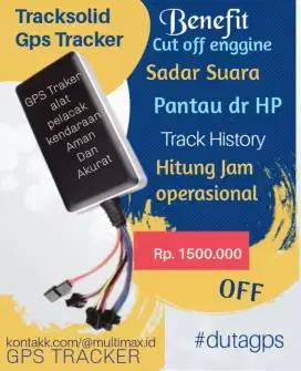 Bisa di pasang dirumah anda GPS Tracker