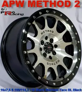 Velg apw method2 r16 4x100,114 lbr7,5 et35