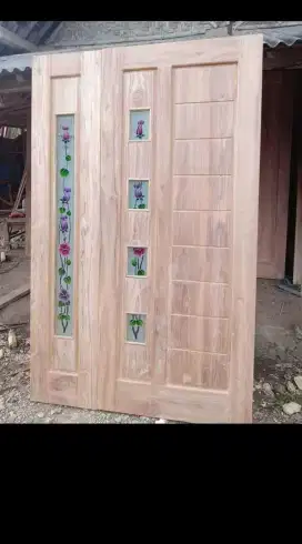 Pintu,kusen,jendela kayu kering harga miring.