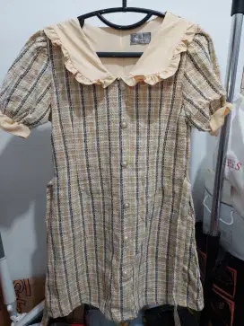 Dress Korea Tweed