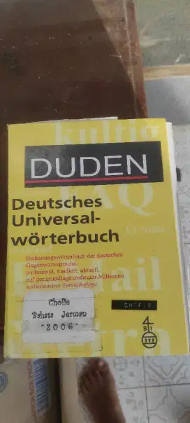 Kamus bahasa Jerman DUDEN