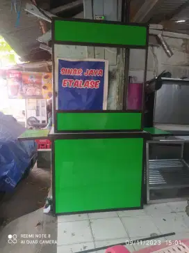 Jual meja lipat/ fortable bahan acp
