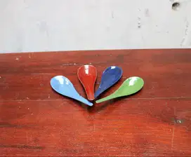 Sendok Enamel Lawasan/Sendok Jadul/Sendok Lawas -Bahan Enamel -Kondisi