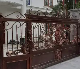 Pager pintu balcon rellingtangga clasic atau Tempa