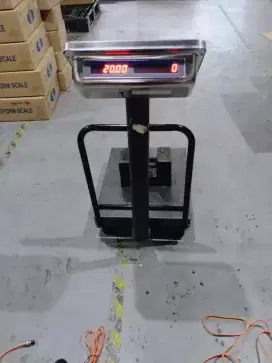 Timbanga 500kg 2 display lengkap digital
