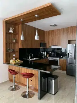 Interior kitchen set