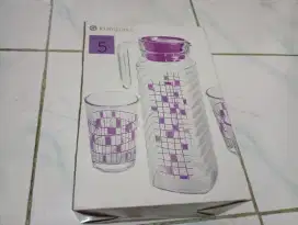 Pitcher set merk KIMGLASS baru dan berkualitas