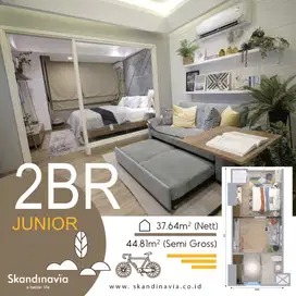 Disewakan Apartemen skandinavia Furnish  free IKKL sangat nyaman