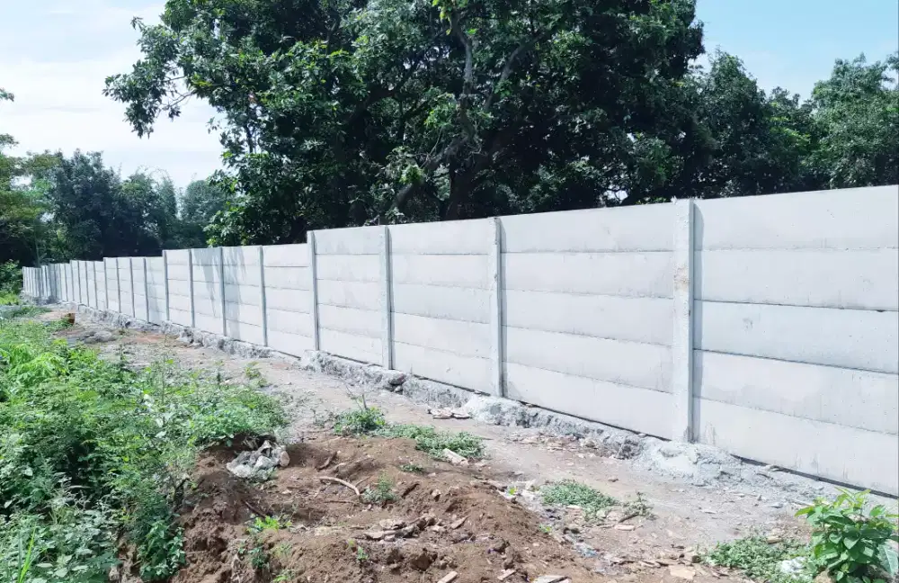 Ready stock pagar beton precast .